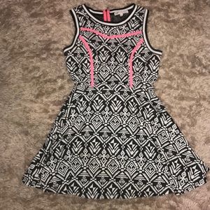 Aztec pattern dress